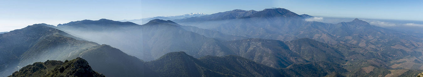 Panorámica de los Pirineos