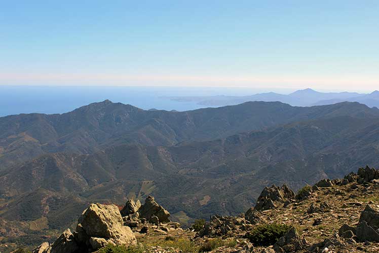 Vista del Querroig i del Cap de Creus