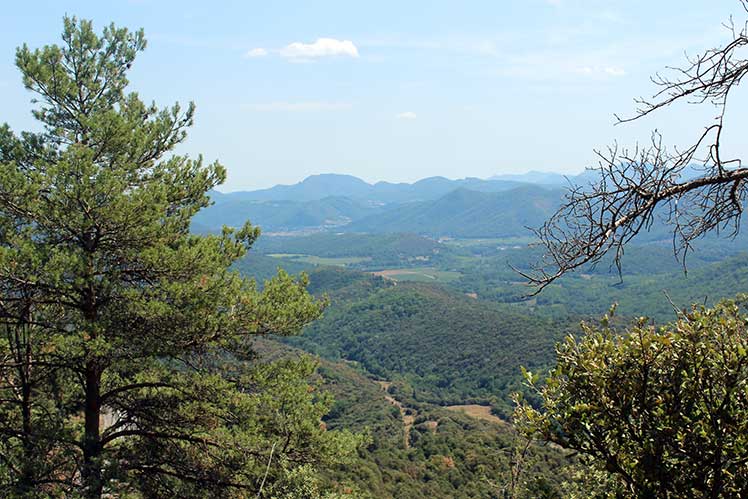 Vista de la Vall de Bianya