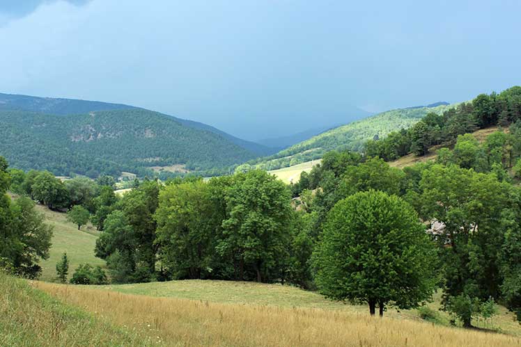 Arribant a Sant Pau de Segúries