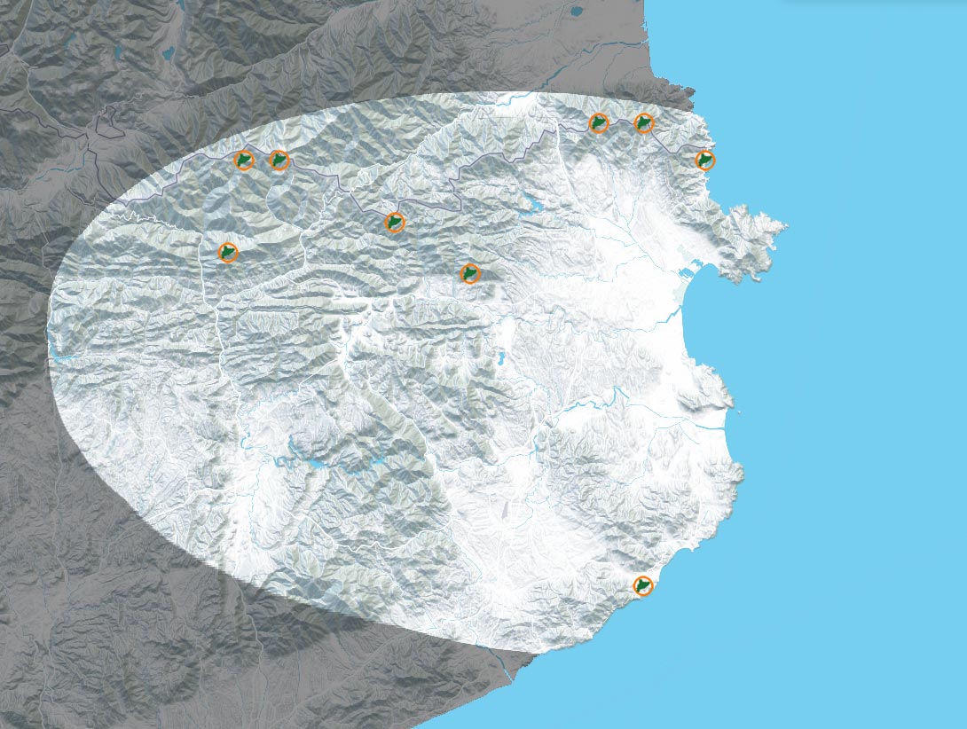 Mapa Girona